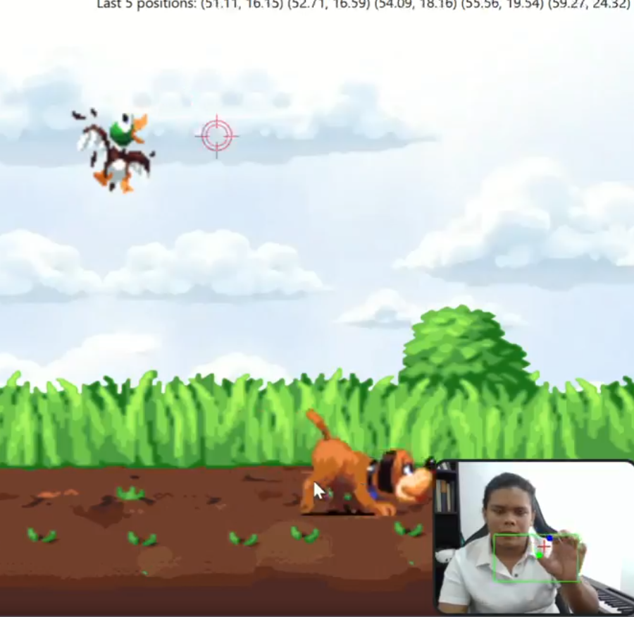 Duck Hunt con Flask y OpenCV